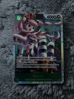 One Piece Perona OP14-033 SR AZURE SEA'S SEVEN ENGLISH OP14 - Image 2