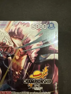 One Piece National Championship 25-26 Celebration Hitokiri Kamazo OP06-076 - Image 4