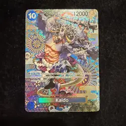 Kaido SP SEC OP04-044 OP05 Alternate Art One Piece Card English TCG Official - Image 1