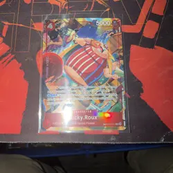One Piece Lucky.Roux (TR) Treasure Rare OP09-015 A Fist of Divine Speed - Image 1