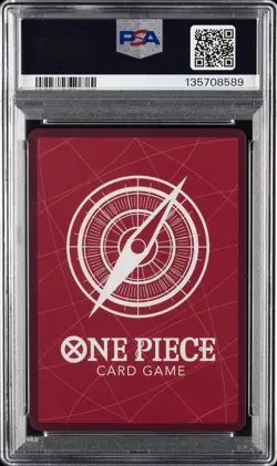 2025 ONE PIECE PROMOS DODGERS X ONE PIECE NIGHT #010 MONKEY D. LUFFY PSA 10 - Image 2