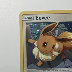 Pokemon Eevee SM235 Sun & Moon Ultra Rare Holo Black Star Promo Card NM-LP+ - Image 2