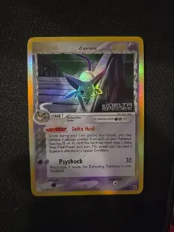 Pokemon Card - Espeon Delta Species 4/113 Reverse Holo Rare Stamped - Image 1