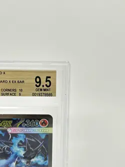 BGS 9.5 POKEMON CARD JAPANESE MEGA CHARIZARD X EX SAR SPECIAL ART 110/80 - Image 3