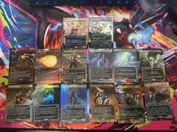 Final fantasy Scene Cards With Paradise Chocbo promo And Captain Sisay - Image 1