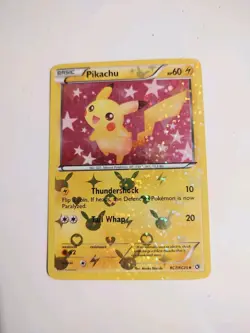 2013 Pokemon PIKACHU Legendary Treasures RADIANT COLLECTION Holo Card RC7/RC25 - Image 1