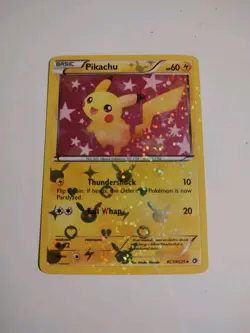 2013 Pokemon PIKACHU Legendary Treasures RADIANT COLLECTION Holo Card RC7/RC25 - Image 3
