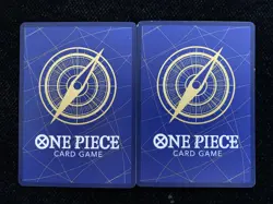 2024 One Piece Card Game S-Chinese Perona Trafalgar Law Alt Art Lot*2 -LU57 - Image 2