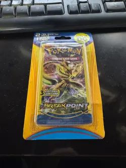 1 - Pokemon Break Point DG Blister Pack - 2 Mini Booster Packs & 1 Bonus Card - Image 1