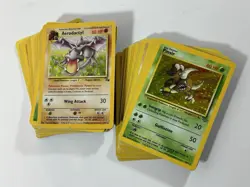 Vintage Pokemon Card Lot MP - HP Wotc 68 Cards Holo Shadowless Base Set Promo - Image 1