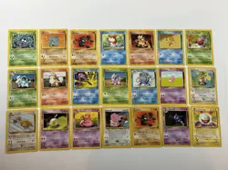Vintage Pokemon Card Lot MP - HP Wotc 68 Cards Holo Shadowless Base Set Promo - Image 4