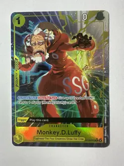 Monkey D Luffy ST29-012 Parallel Starter Deck Promo One Piece Card English - Image 1