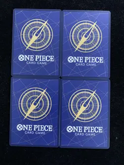 2024 One Piece Card Game Championship S-Chinese P-030 P Jinbe Lot*4 -LU57 - Image 2