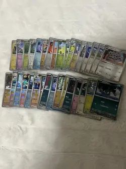 33 Lot 2025 Pokemon TCG Japanese Card Poke Ball Reverse Holo -YU84 - Image 1
