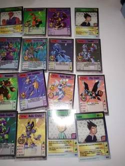 Lot of 66 Medabots Cards Only Plus Paper Mats and Rule Book - Image 2