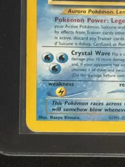 Pokemon TCG Suicune 27/64 Neo Revelation Pokemon Card WOTC - Image 2