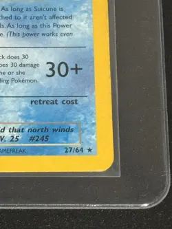 Pokemon TCG Suicune 27/64 Neo Revelation Pokemon Card WOTC - Image 5