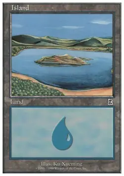 Island (In Lake) ~ Near Mint Battle Royale MTG Magic UltimateMTG Land Card - Image 1