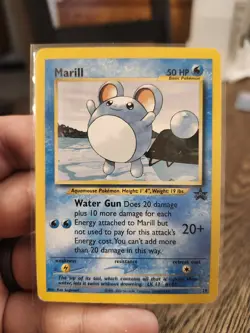 Marill 29/53 Wotc Black Star Promo Non Holo Rare Vintage Pokemon TCG Card - Image 1