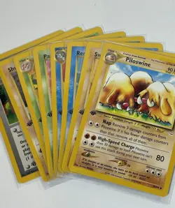 Neo Revelation 1st Edition Pokemon Card Lot Near Mint - Image 1
