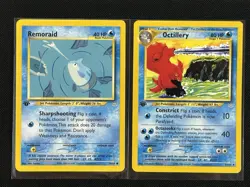 Neo Revelation 1st Edition Pokemon Card Lot Near Mint - Image 5