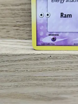 Pokemon Card TCG EX Crystal Guardians Stamped Reverse Holo #62/100 Spoink (44) - Image 3