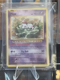 Pokemon TCG XY Evolutions Mew Holo Rare Card 53/108 *Perfect Condition* - Image 1