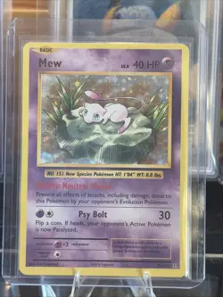 Pokemon TCG XY Evolutions Mew Holo Rare Card 53/108 *Perfect Condition* - Image 2