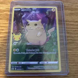 Pokemon TCG Celebrations Pikachu Holo Card 005/025 25th Anniversary - Image 1