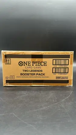 One Piece Card Game TCG OP-08 Two Legends Booster Box Case Sealed English - Image 1