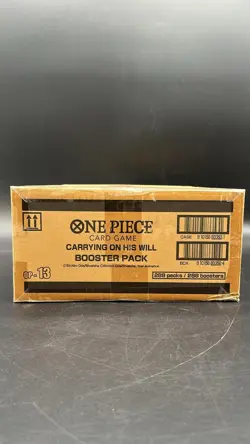 One Piece Card Game OP-13 Carrying On His Will Booster Box Case SEALED English - Image 4