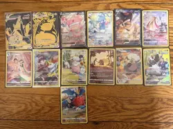 Pokemon 109 Card Lot Fr Sword And Shield Trainer Gallery And More - Image 1
