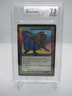 Masticore - Foil Magic mtg Urza's Destiny BGS Graded 7.5 - Image 1