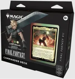 Magic The Gathering Final Fantasy VII Commander Deck CLOUD Limit Break MTG FF - Image 1