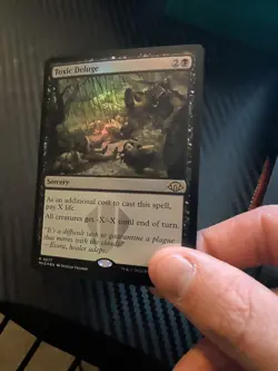 Toxic Deluge - Modern Horizons 3 (MH3) - FOIL - Magic: The Gathering - Image 3