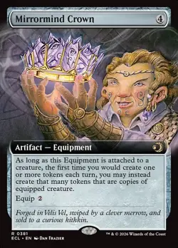 Mirrormind Crown X1 EXTENDED ART-NM/M-Lorwyn Eclipsed - Image 1