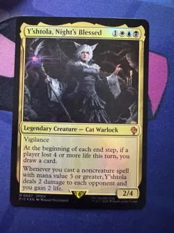 x1 Y'shtola, Night's Blessed - Foil M MTG Commander: Final Fantasy M/NM, English - Image 1