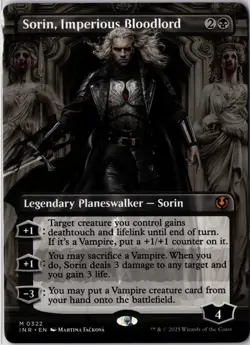 Sorin, Imperious Bloodlord - Borderless #0322 (INR) Innistrad Remastered - Image 1