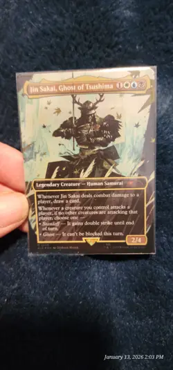 Magic The Gathering Secret Lair, Jin Sakai, Ghost Of Tsushima - Image 1