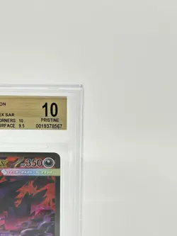BGS 10 GOLD Pokemon Card Japanese Mega Gengar ex SAR 240/193 MEGA Dream M2a - Image 3