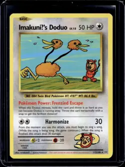 2016 Pokemon XY Evolutions Imakuni 's Doduo #112/108 - Image 1