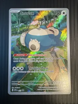 Pokemon Scarlet & Violet Promo Cards Snorlax 051 Promo NM English - Image 1