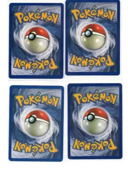 Pokemon Base Set Lot - Charmander 46/102, Kadabra 32/102, Poliwhirl 38/102, Abra - Image 2