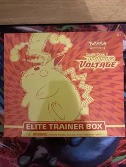 Pokemon TCG Sword And Shield Vivid Voltage ETB FactorySealed Brand New - Image 1