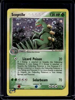 2003 Pokemon EX Ruby & Sapphire Sceptile Holo #11/109 - Image 1