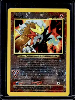 1999 Pokemon Wizards Black Star Promos Entei #34 - Image 1