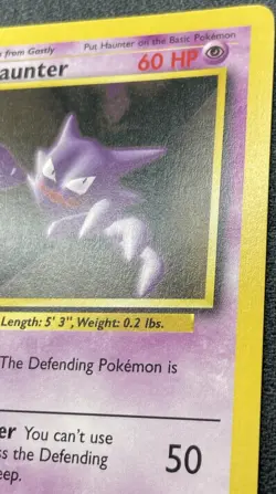 Pokemon Haunter 29/102 Base Set Non-Holo NM / LP - Image 4