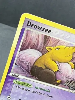 Drowzee 54/109 Stamped Holo Ex Team Rocket Returns Pokemon 2004 Moderate Play MP - Image 2