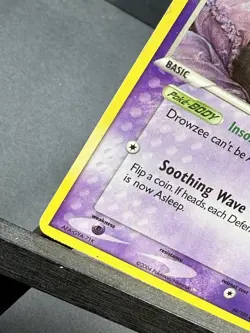 Drowzee 54/109 Stamped Holo Ex Team Rocket Returns Pokemon 2004 Moderate Play MP - Image 4