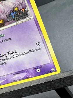 Drowzee 54/109 Stamped Holo Ex Team Rocket Returns Pokemon 2004 Moderate Play MP - Image 5